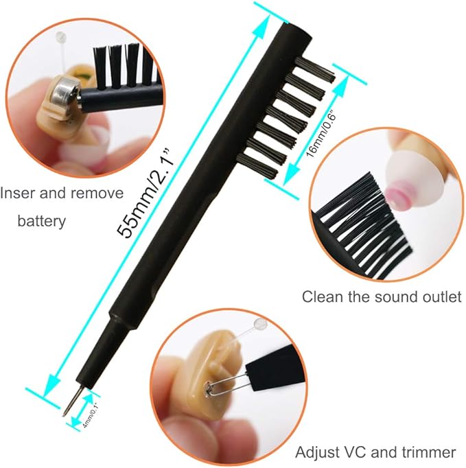 HearWell Premium Cleaning Kit – don't let earwax ruin your hearing aids