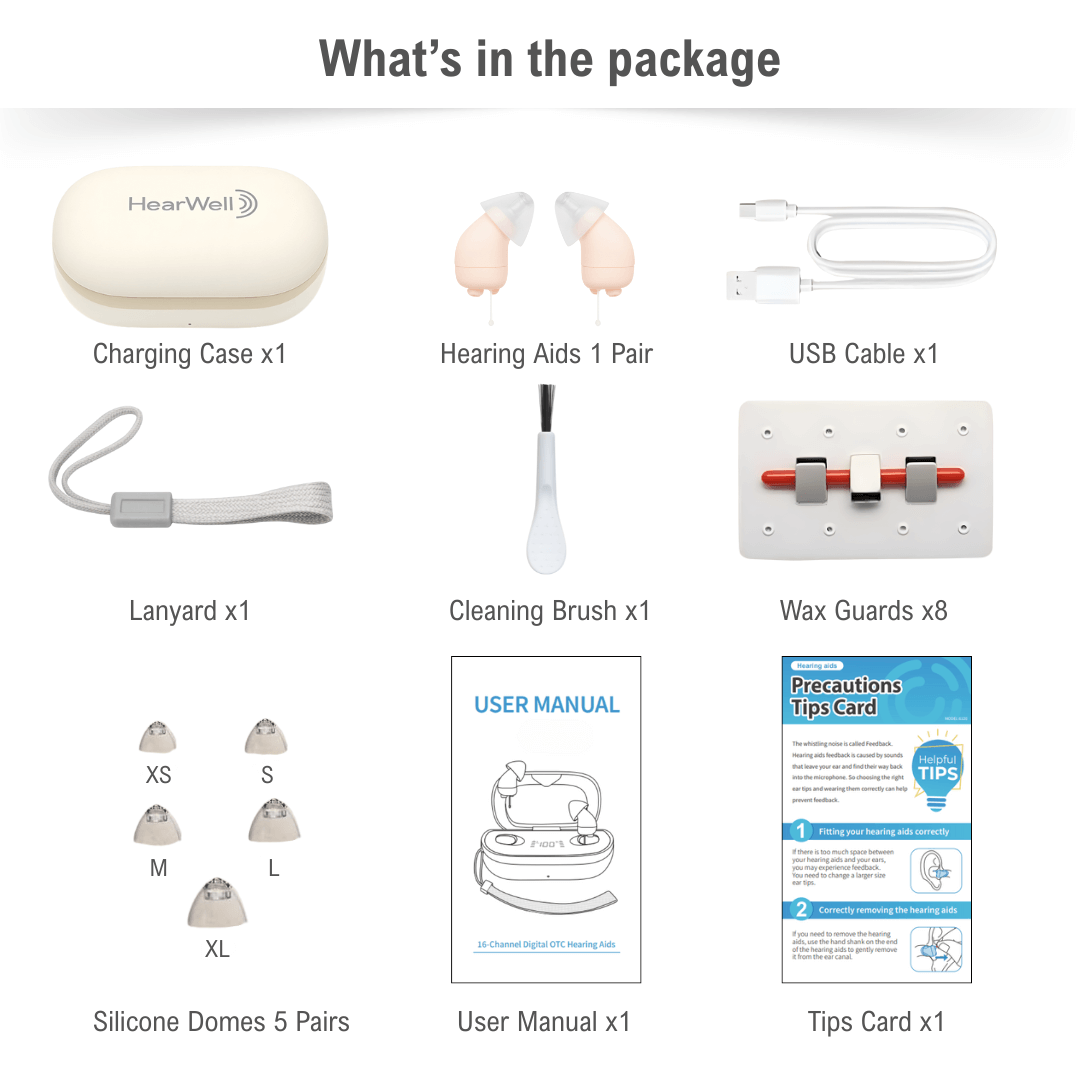 HearWell™ Comfort Hearing Aids